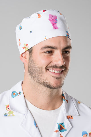 Bandana unisex microfibra fantasia con lacci Pocoyo