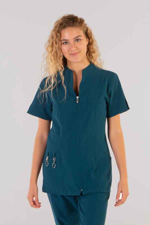 Casacca donna microstretch zip 3-Pocket Yanira