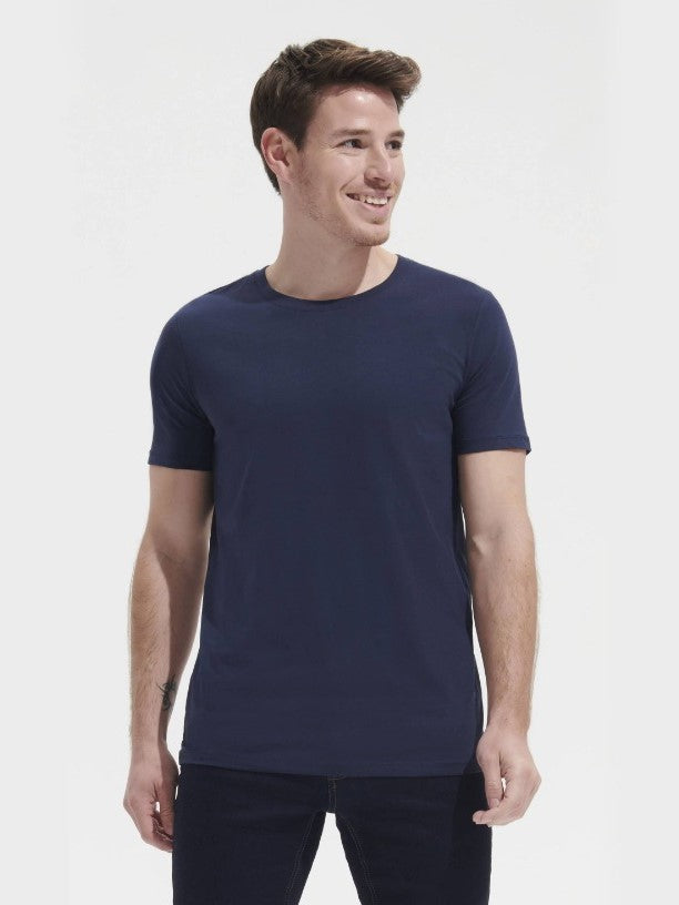 T-shirt uomo slim cotone stretch Millenium