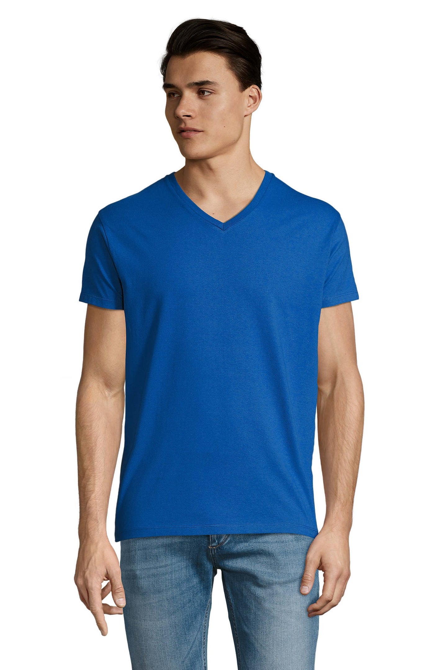 T-shirt uomo cotone scollo V Imperial V