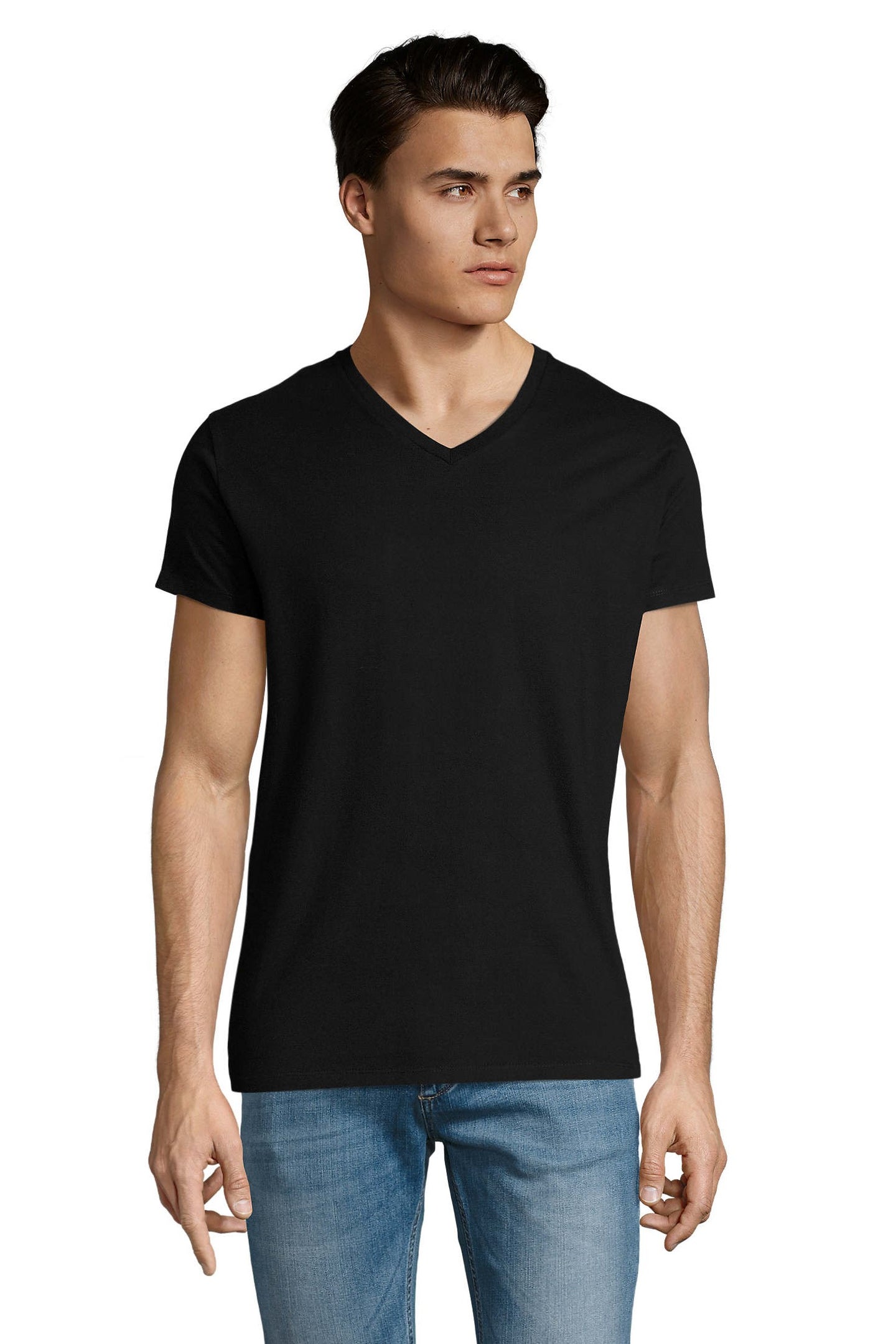 T-shirt uomo cotone scollo V Imperial V