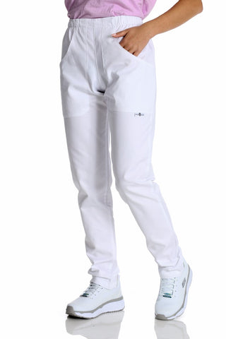 Pantaloni donna slim cotton 2-Pockets Londra