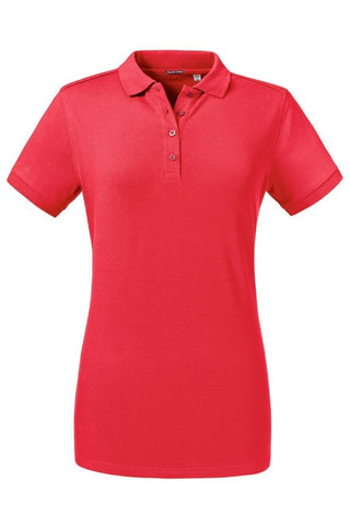 Polo donna cotone pique Tailored Stretch 210 gr - 2